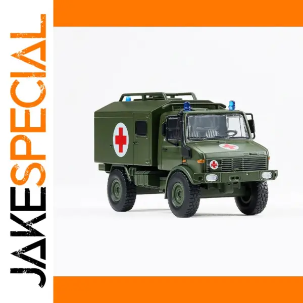 Massdi 1:64 U1300L U300L DLRG Ambulance Model Kit