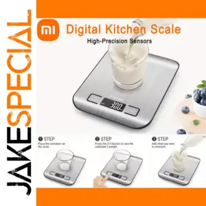 Xiaomi Digital Kitchen Scale Stainless Steel 5kg