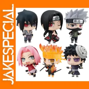 6pcs Naruto Q Version Anime Figures Set
