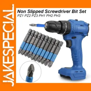 Magnetic Screwdriver Bit Set PH PZ 12 Pieces