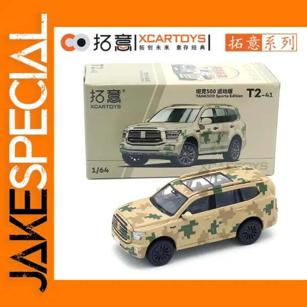 1/64 Scale Tank 500 Sport Edition Model Car