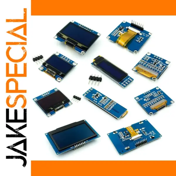 White Blue 128X64 OLED Display Module for Arduino