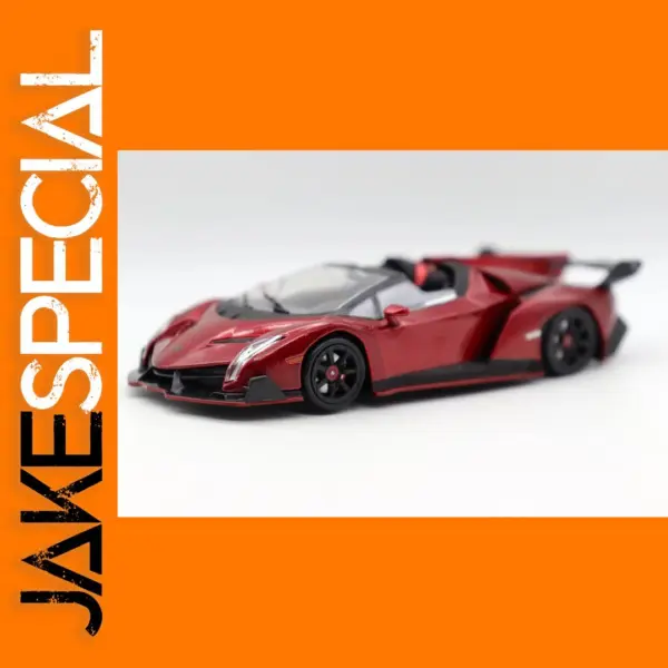 1:43 Scale Diecast Veneno Roadster Model Car