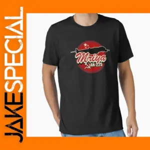 Vintage An-225 Mriya Cotton T-Shirt for Men