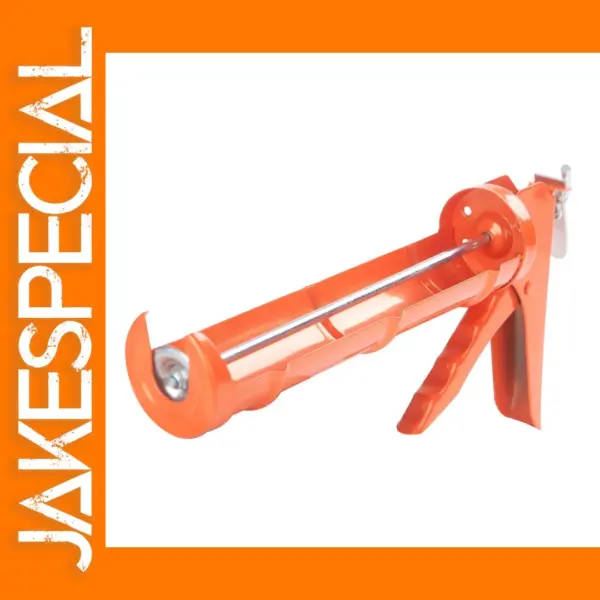 Manual Caulking Gun with 10:1 Thrust Ratio