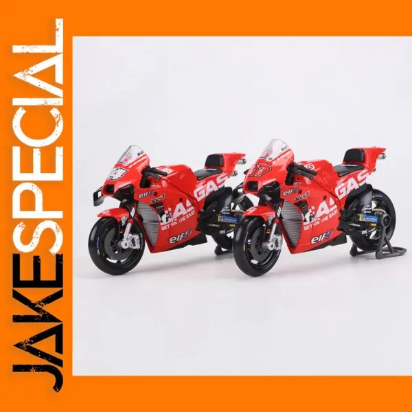 Maisto 1:18 GASGAS Factory Racing Motorbike Model