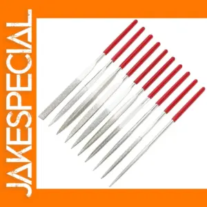 10Pcs Mini Diamond Needle File Set