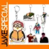 Classic Acrylic Keychain with Quotes