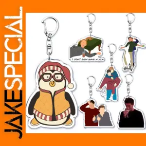 Classic Acrylic Keychain with Quotes