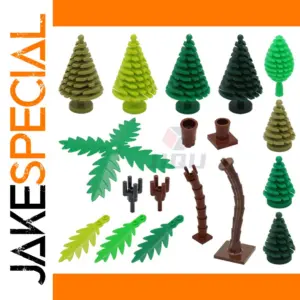 Jungle Garden Building Blocks Tree Set