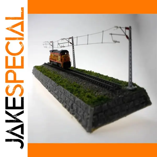 Metal Train Model Column Overhead Contact Set