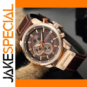 Luxury Men's Chronograph Quartz Sports Watch