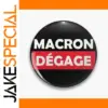 Macron Detachable Collar Lover Pin Badge