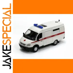 1/43 GAZ-32214 GAZEL Ambulance Diecast Model