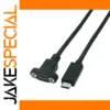 1M USB-C Male to Female Extension Cable