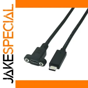 1M USB-C Male to Female Extension Cable