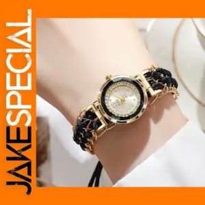 Women's Rhinestone Quartz Bracelet Watch