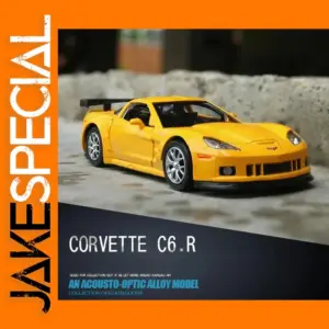 1:36 Chevrolet Corvette C6R Alloy Model Car