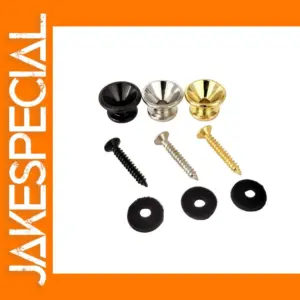 Metal Guitar Strap Lock Pins - 2pcs Set