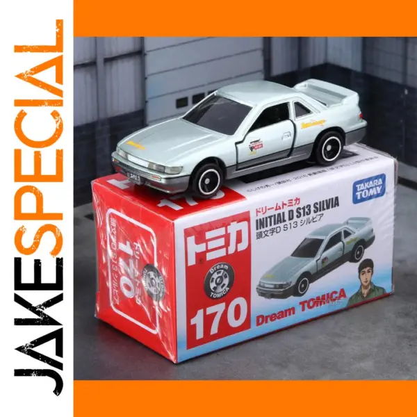 Initial D Nissan S13 Silvia Alloy Diecast Model