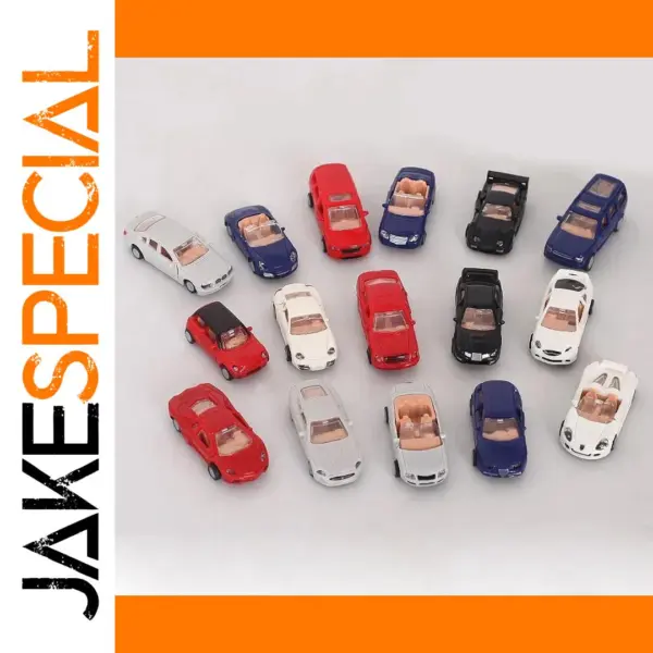4D Plastic Mini Car Puzzle 1:87 Scale Toy