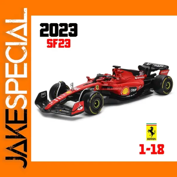 Bburago 1:18 Ferrari SF23 F1 Model Car