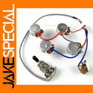 Electric Guitar Pickup Wiring Harness Set