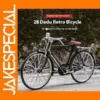 1:6 Scale Erba Dagang Alloy Bicycle Model