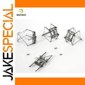 2pcs HO Scale 1:87 Electric Pantograph Assemblies