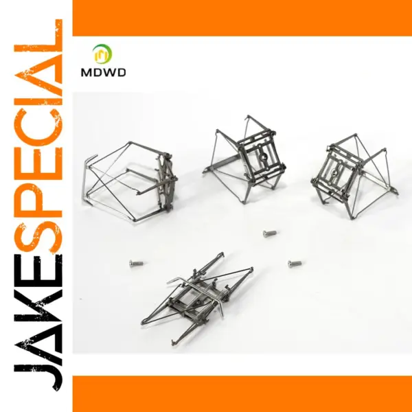 2pcs HO Scale 1:87 Electric Pantograph Assemblies