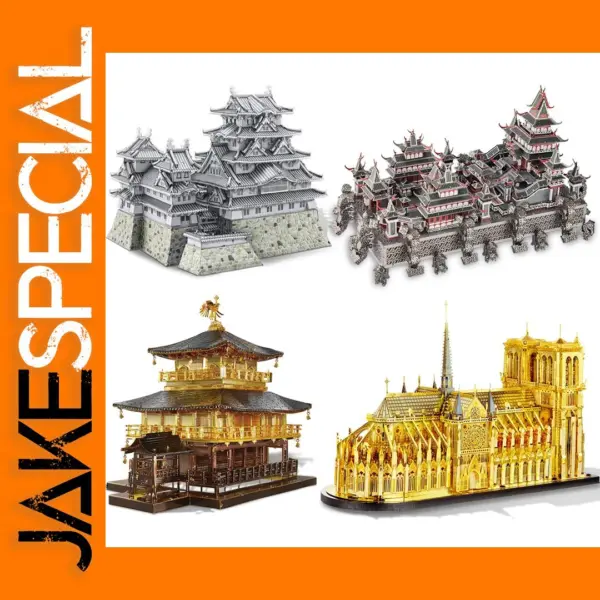 Notre-Dame de Paris 3D Metal Puzzle Kit