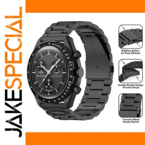 Stainless Steel Watch Strap for Omega Swatch Model SSB0003
