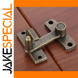 Bronze Sliding Door Latch with Screws Set