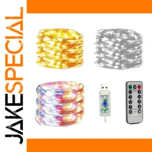 USB LED Fairy String Lights with Remote Control