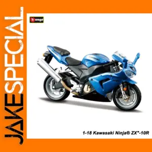 Bburago 1:18 Kawasaki Ninja ZX-10R Model