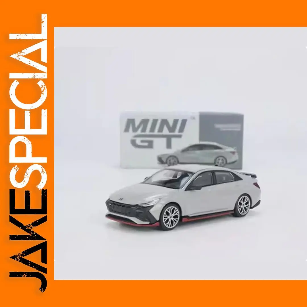 1:64 Scale Elantra N CN7 Alloy Car Model 1 1:64 Scale Elantra N CN7 Alloy Car Model