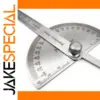 Stainless Steel Round Head Protractor Gauge