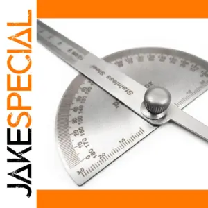 Stainless Steel Round Head Protractor Gauge