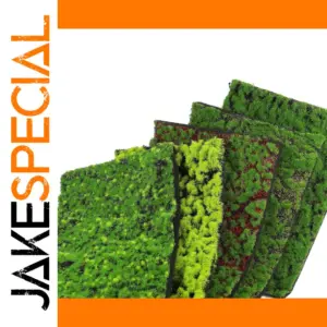 Artificial Moss Tufts Grass Mat 20cm x 28cm