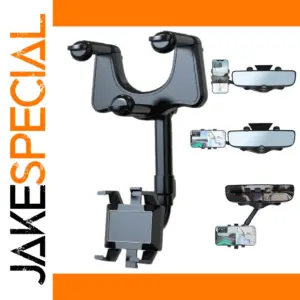 Universal Rearview Mirror Phone Holder for Car