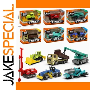 High Simulation 1:64 Alloy Construction Truck Model