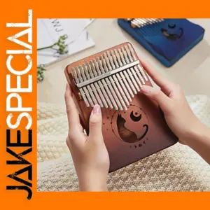 17-Key Ergonomic Kalimba Thumb Piano