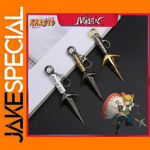 Naruto Kunai Keychain 4.72 Inch Anime Accessory