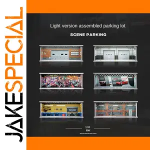1/64 Scale Alloy Car Parking Lot Model