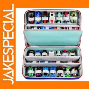 Toy Car Organizer Case for Hot Wheels and Matchbox