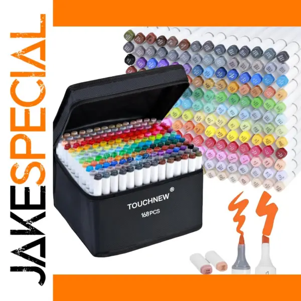 TOUCHNEW Dual Tip Alcohol Art Marker Set