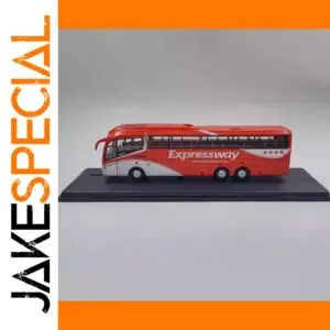 Diecast 1:76 Scale Alloy Bus Model