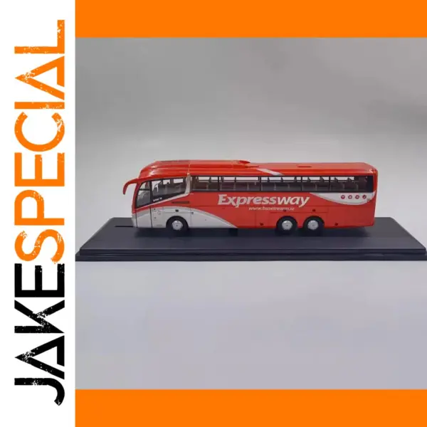 Diecast 1:76 Scale Alloy Bus Model