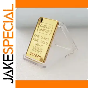 Gold Plated Replica Credit Bullion Bar