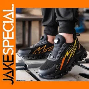 Indestructible Safety Shoes with Steel Toe 48